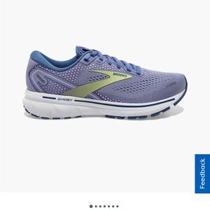 Women’s Brooks ghost 14 running shoe, size 9M. Gently used condition.